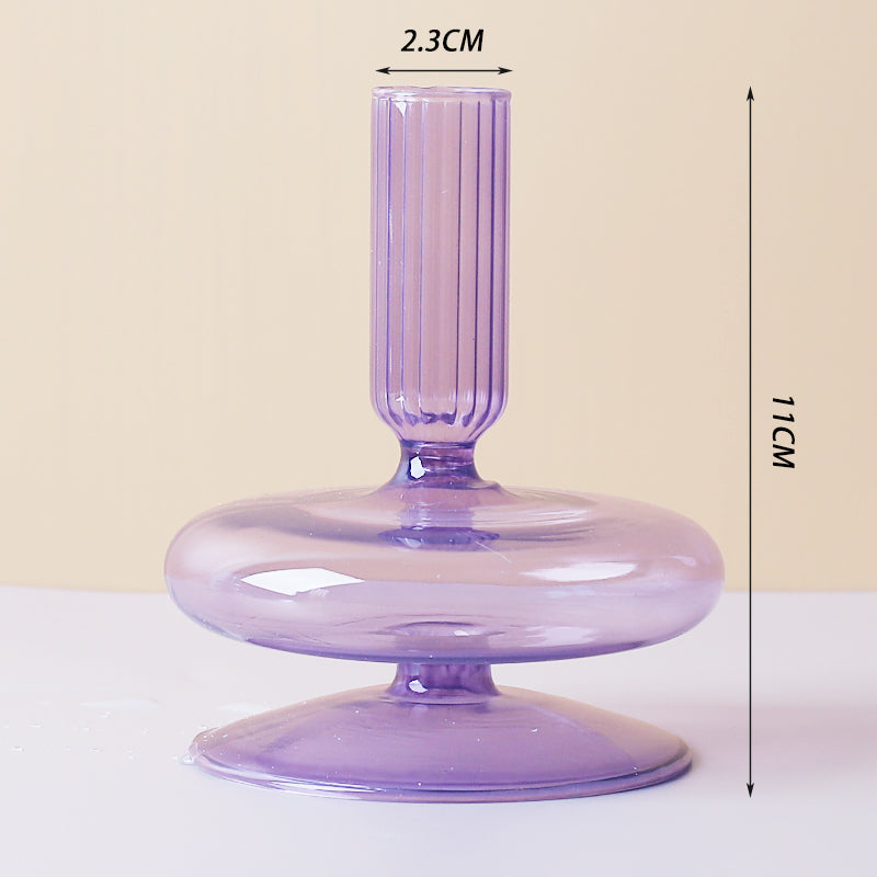 candle holders romantic Dinner home decoration candlestick for birthday wending candle holder wax portavelas decor