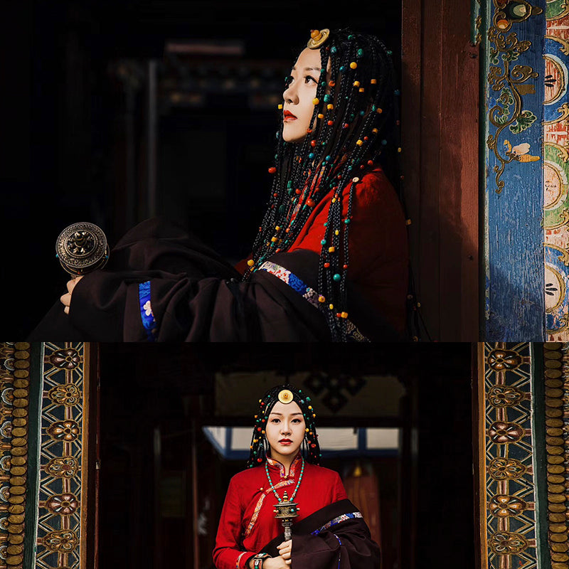 Tibetan Style headdress hair accessories