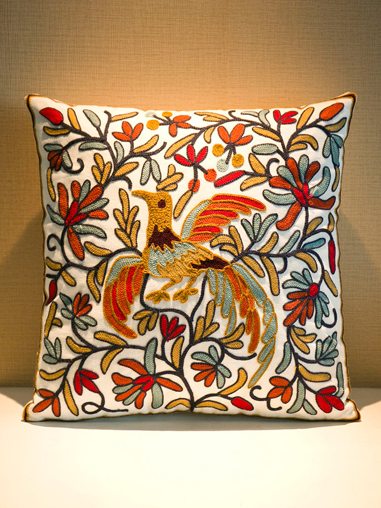 Ethnic style embroidered throw pillows sofa cushions cushions pillow covers, no core