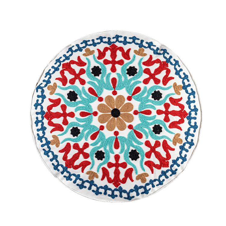 New exotic Moroccan Style cushion cover famous family style round cushion cover famous hotel model room pillow cover
