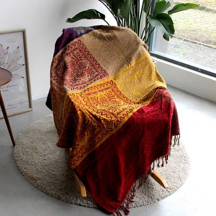National style full cover chenille sofa towel sofa cover blanket sofa cover seat cushion full cover cloth