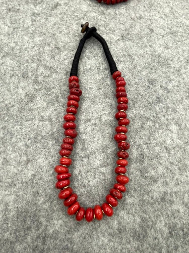 Tibetan Nepalese jewelry Handmade palace women's colored glaze red retro exaggerated large necklace in national style