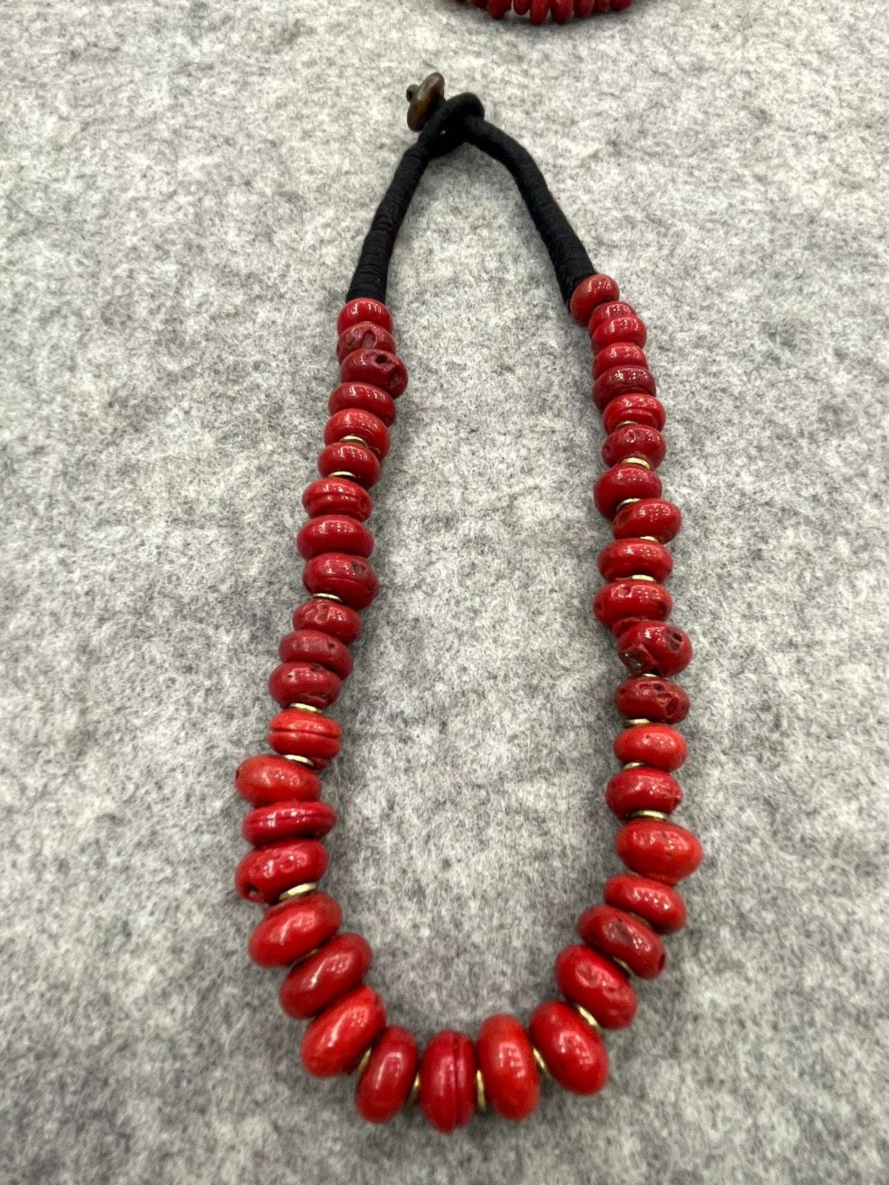 Tibetan Nepalese jewelry Handmade palace women's colored glaze red retro exaggerated large necklace in national style
