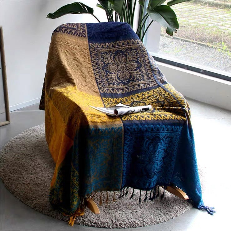 National style full cover chenille sofa towel sofa cover blanket sofa cover seat cushion full cover cloth