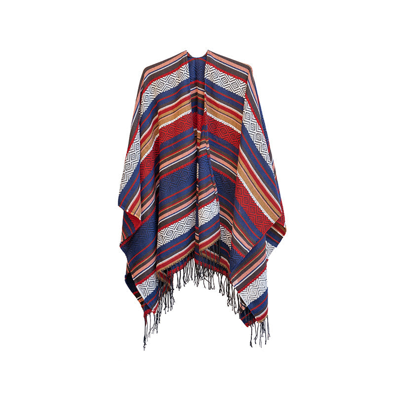 New Autumn and Winter Warm and Thickened Tibetan Elegant Scarf