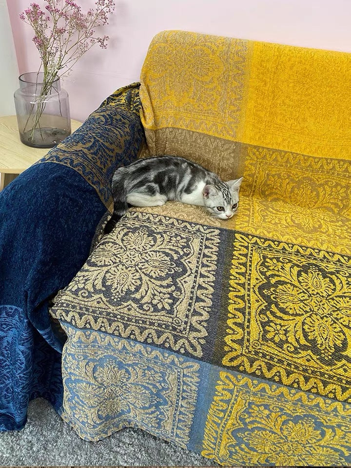 National style full cover chenille sofa towel sofa cover blanket sofa cover seat cushion full cover cloth