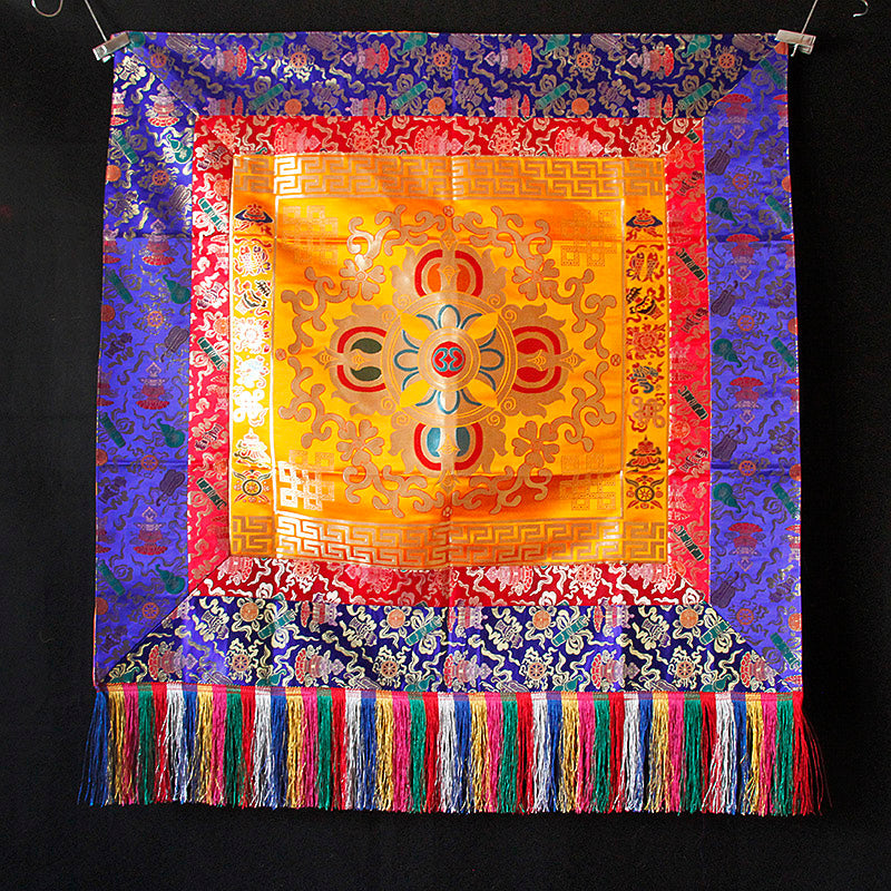 Tibetan Buddhist supplies tablecloth decorative tablecloth Tibetan national tablecloth set