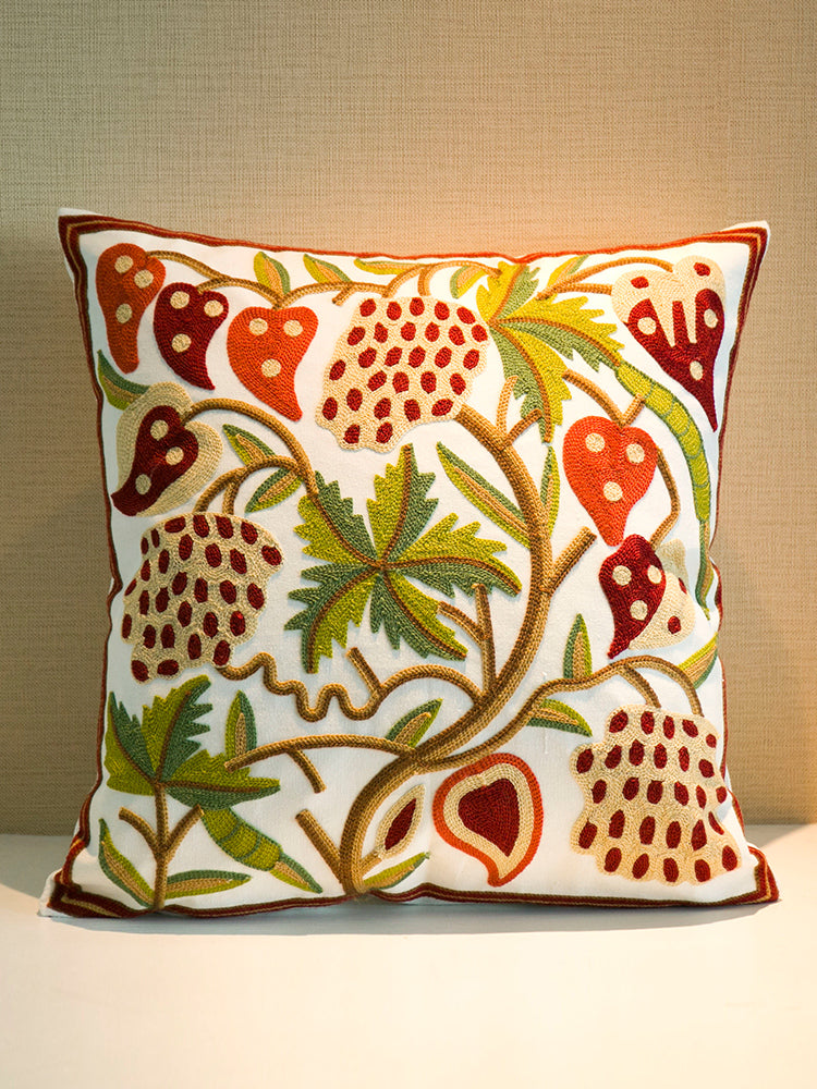 Ethnic style embroidered throw pillows sofa cushions cushions pillow covers, no core