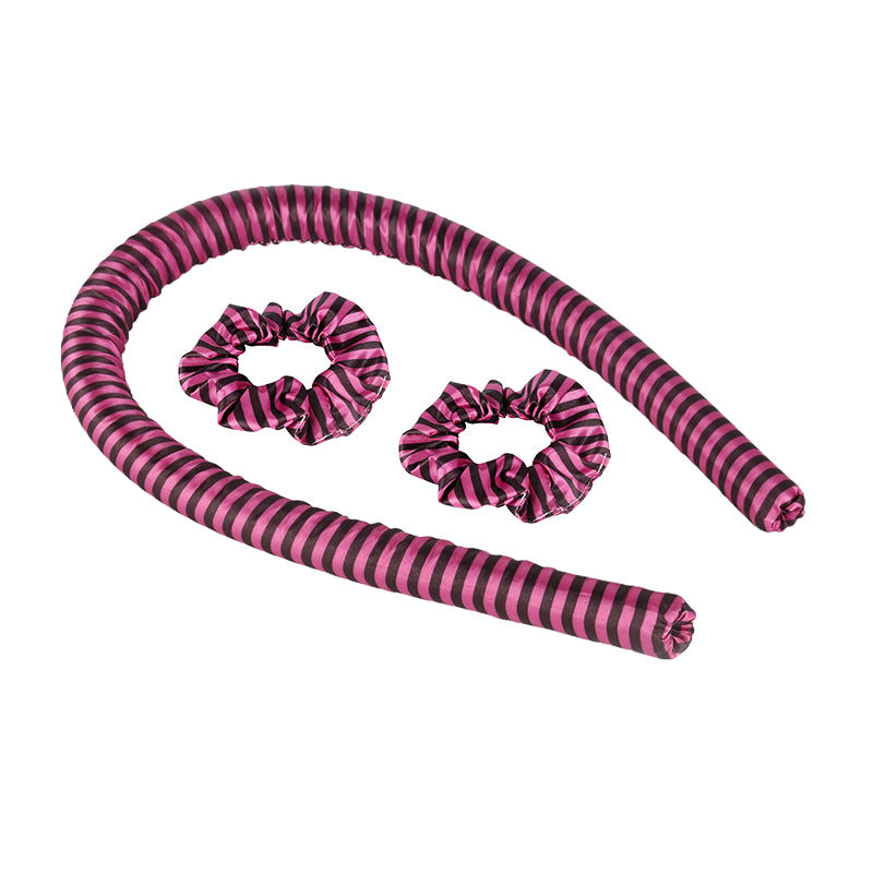 Lazy curling wand foam sponge curling iron hairdressing hair ring sleep headband no heat curling wand