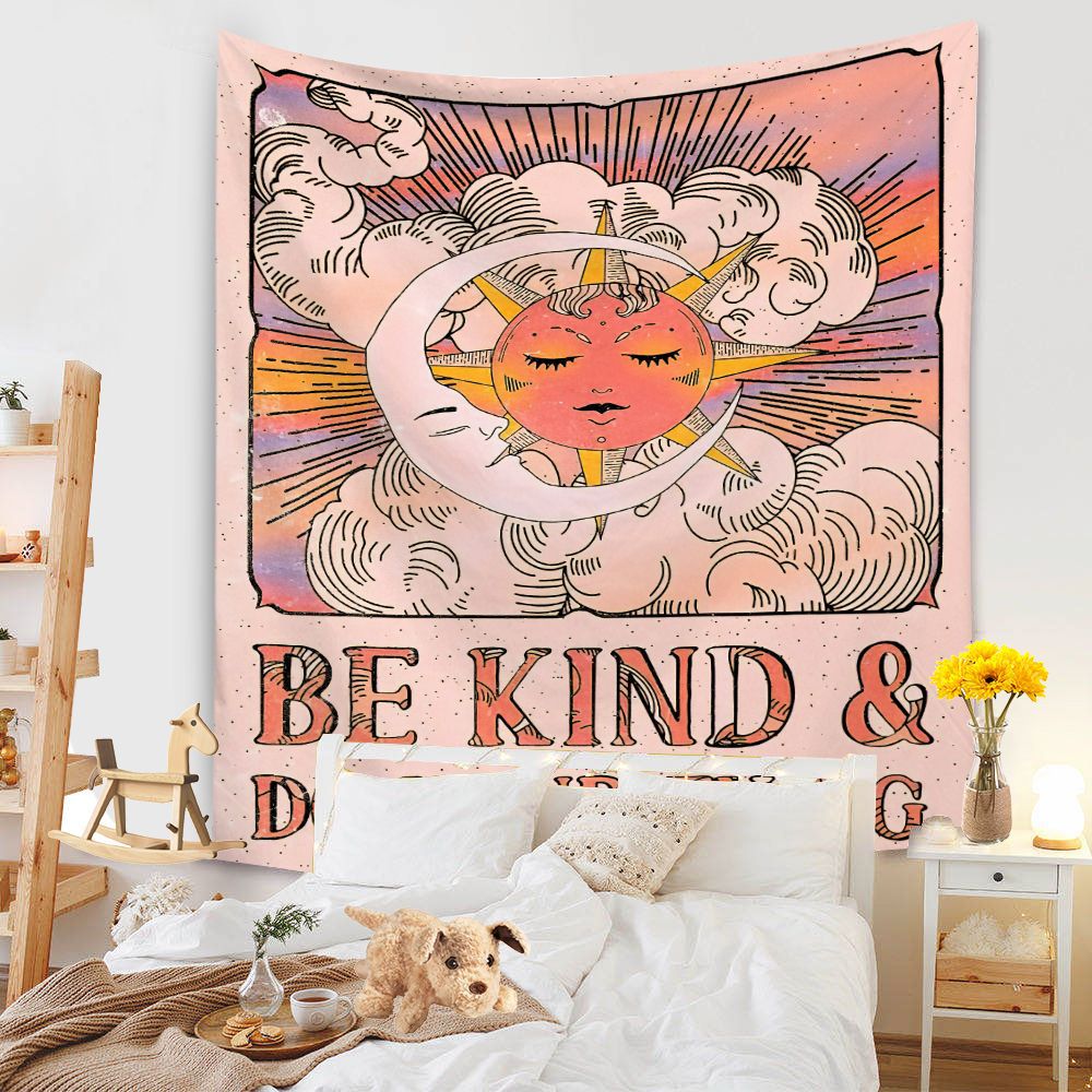 New psychedelic mushroom tapestry dream plant wall tapestry Galaxy space tapestry starry sky tapestry wall hanging