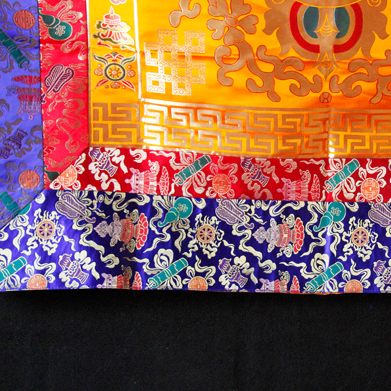 Tibetan Buddhist supplies tablecloth decorative tablecloth Tibetan national tablecloth set