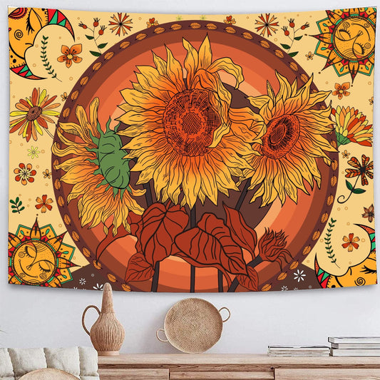Psychedelic Mushroom Tapestry Dream Plant Wall Tapestry Galaxy Space Tapestry Starry Sky Tapestry Wall Hanging
