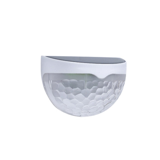 Solar Light Outdoor Light Control Induction Courtyard Decoration Solar Fence Wall Light Semi-circular Energy-saving Street Light