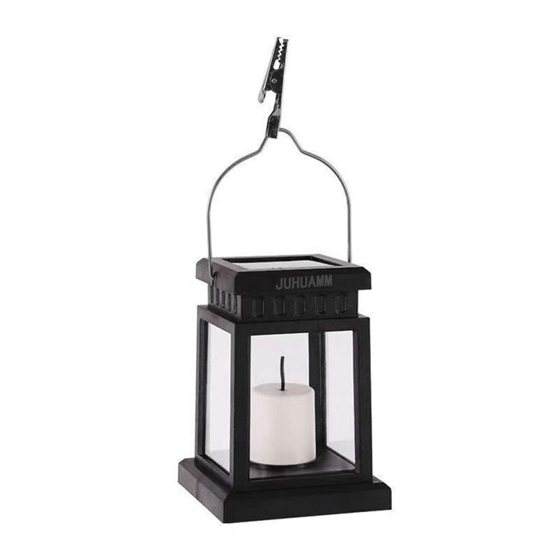 Solar Palace Lantern Lawn Camping Decoration Landscape Courtyard Garden European-style LED Atmosphere Candle Light