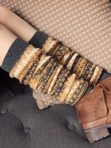 Popular Wool Over Knee-high Stocking