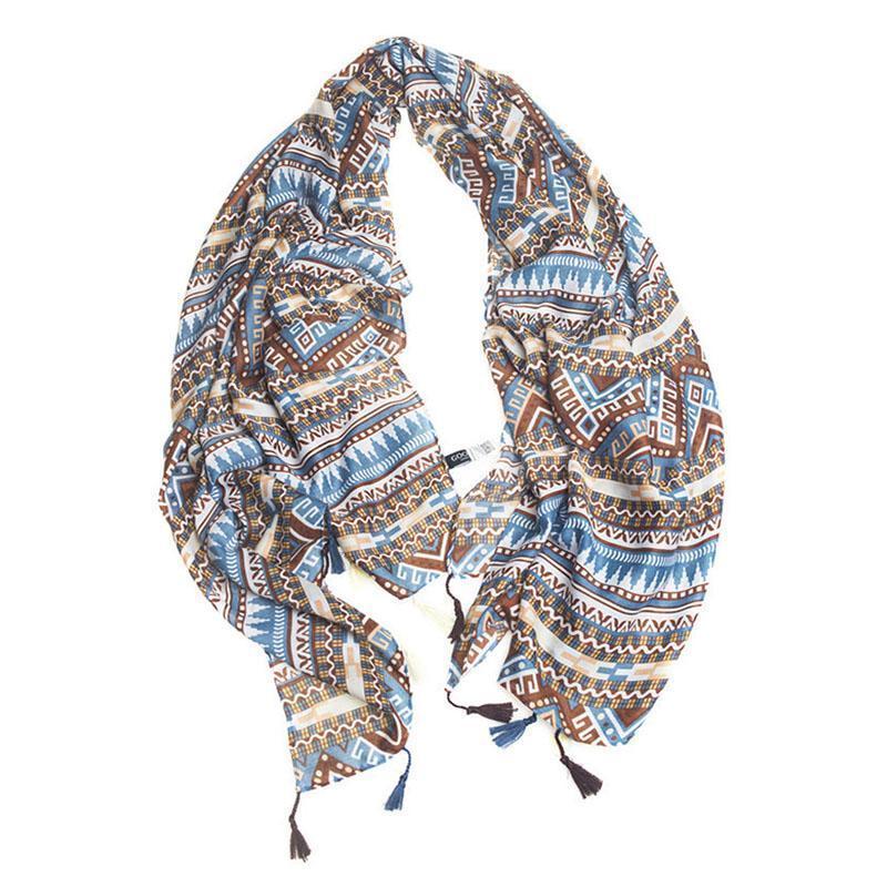 Vintage Bohemia Tassel Beach Sun Protection Shawls Air Conditioning Scarfs