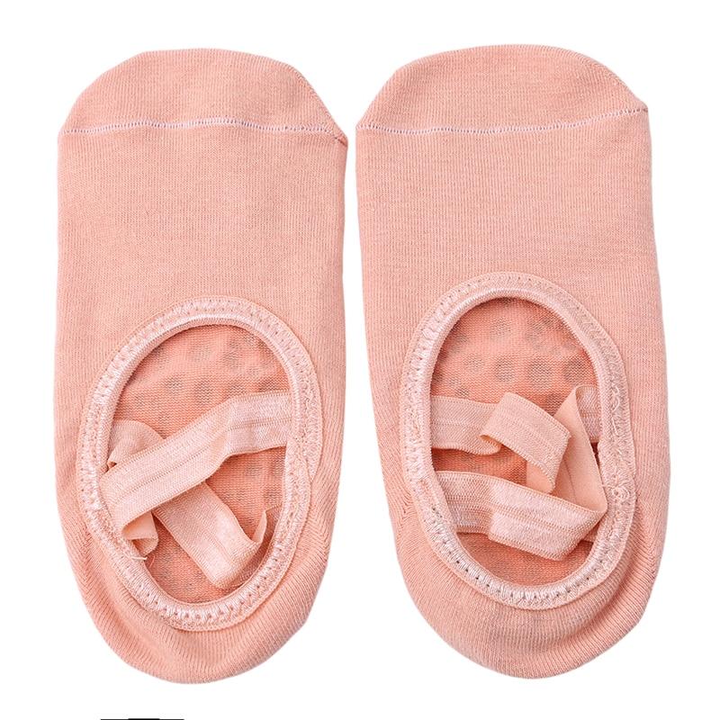 Women Professional Anti Slip Bandage Sports Yoga Socks Ladies Ventilation Pilates Ballet Socks Dance Sock Slippers