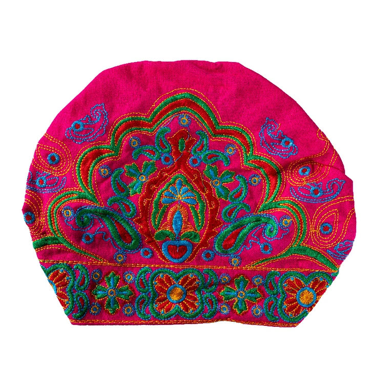Tibetan Ethnic embroidered headscarf hat leisure retro embroidered hat