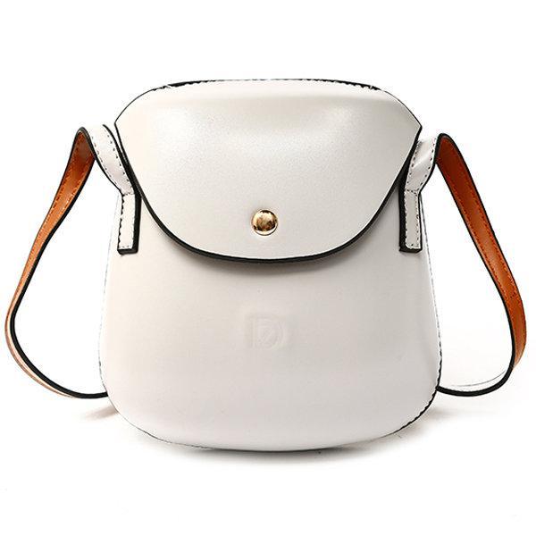 Women PU Leather Mini Crossbody bag Bucket Bag Phone Bag