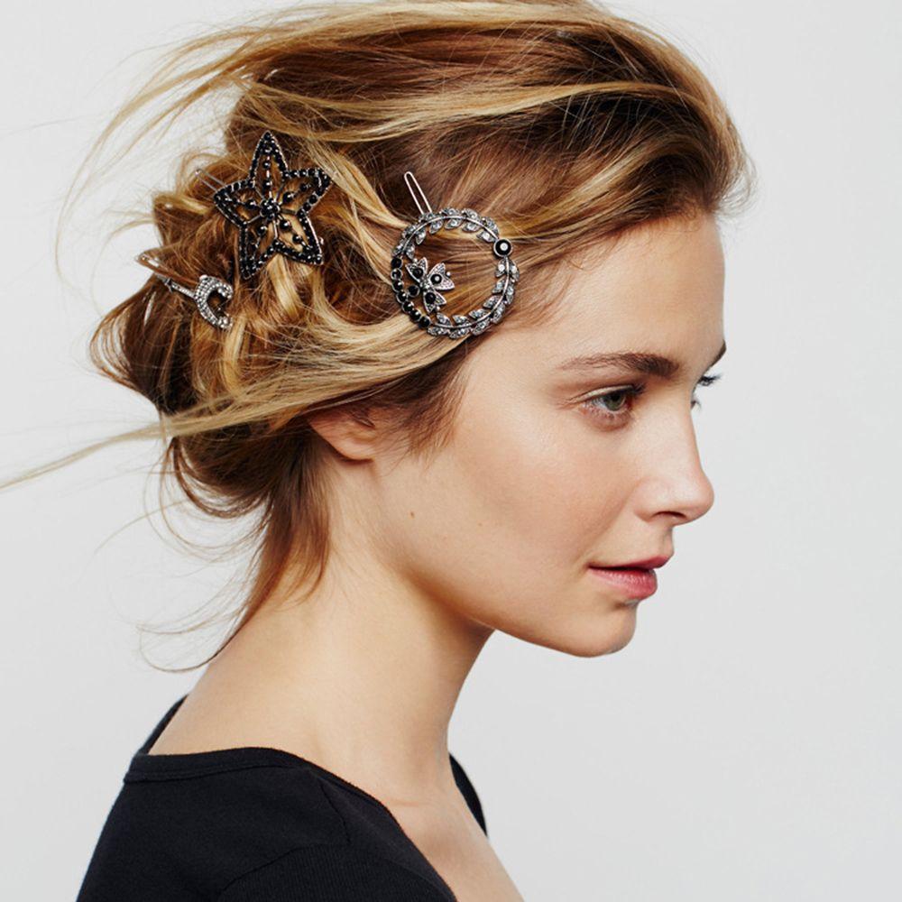 Vintage Design Geometric Rhinestone Hair Accessories