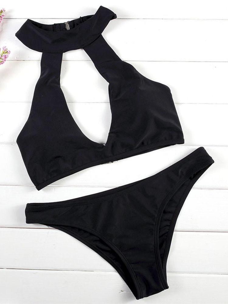 Women Bikini Set Swimwear Push-Up Padded Bra Swimsuit Beachwear Bathing Suit