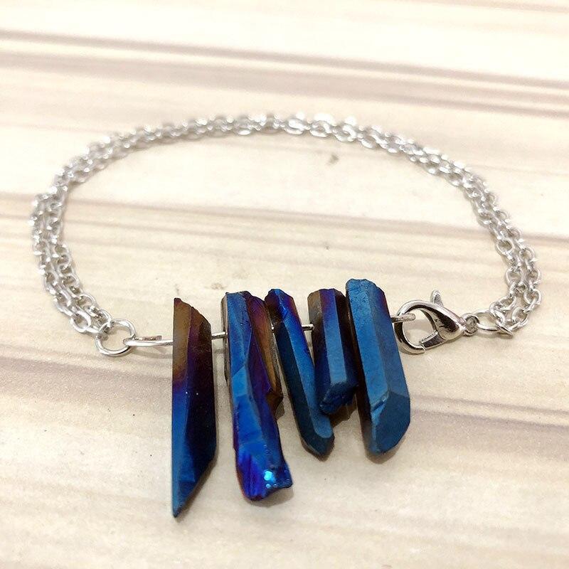 Natural stone double ancient bronze stone Bracelet