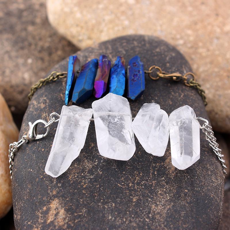 Natural stone double ancient bronze stone Bracelet
