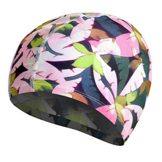Long Hair swimming cap Suitable swimming pool Spa Stretchable Swim Cap Elastic Waterproof Hat