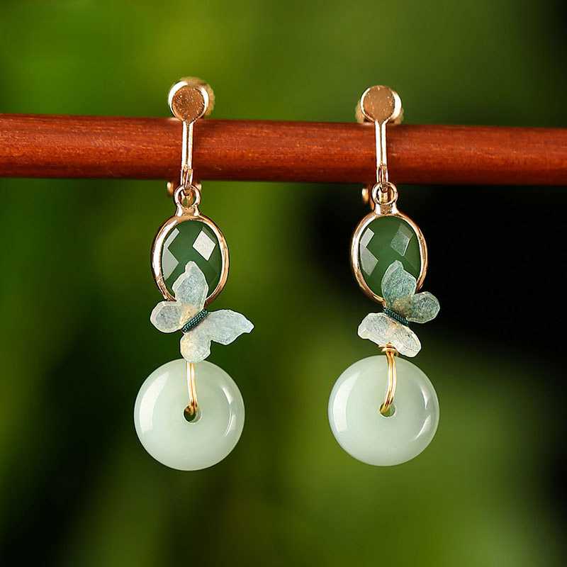 Traditional Style Retro Earrings New Earrings Ear Clips for Women