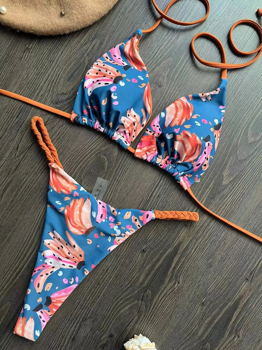 Bikini High Waist Swimsuit Sexy Thong Bikini Set Zebra Print Women Brazilian Swimwear 2023 New Biquini Swim Bathing Suits Women