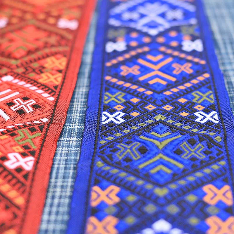Brocade Pattern Cultural Pattern Elements Lace Webbing DIY Ethnic Clothing Accessories Fabric Fabric