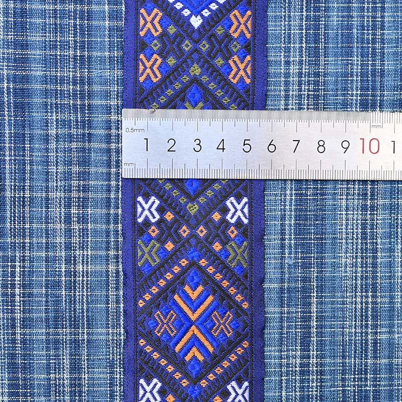 Brocade Pattern Cultural Pattern Elements Lace Webbing DIY Ethnic Clothing Accessories Fabric Fabric