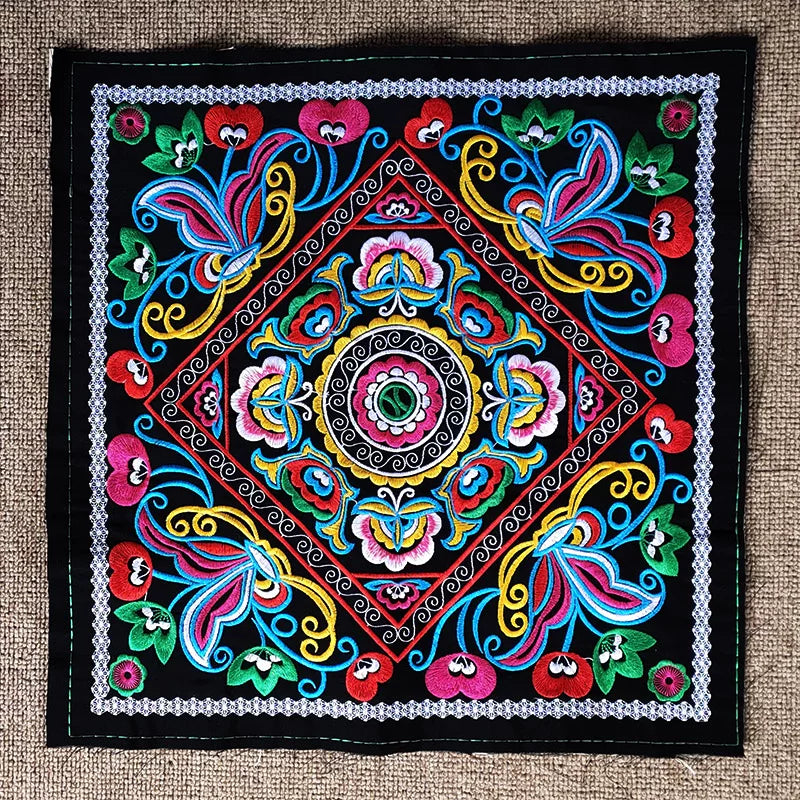 Embroidery Minority Lace Cloth Sticker