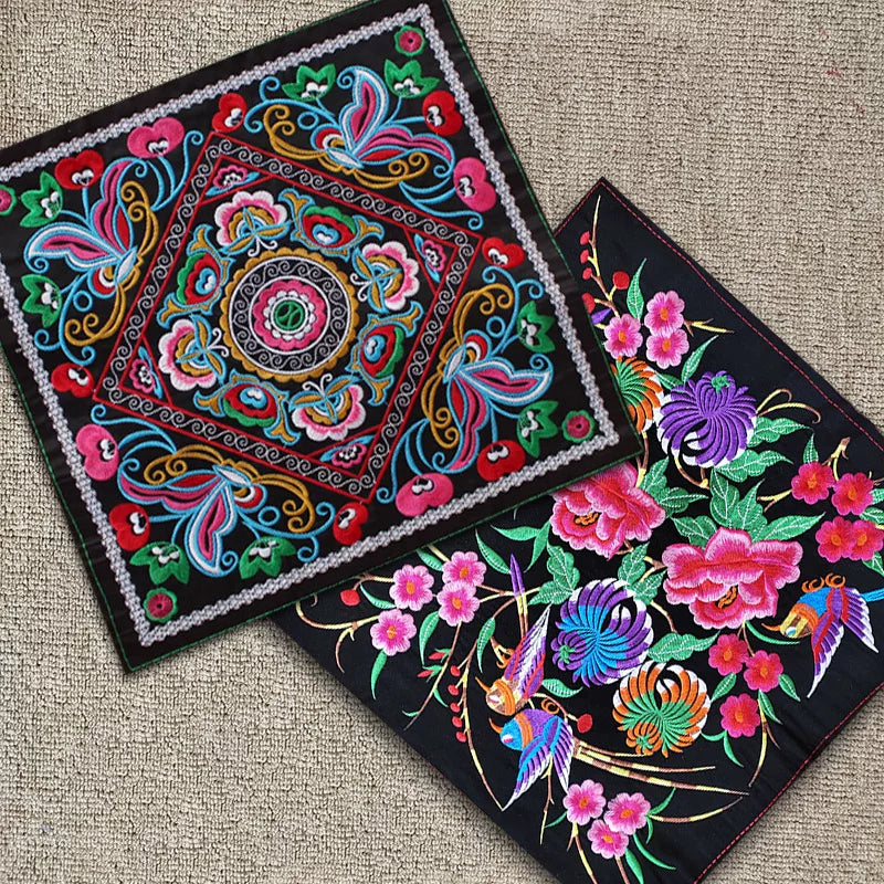 Embroidery Minority Lace Cloth Sticker