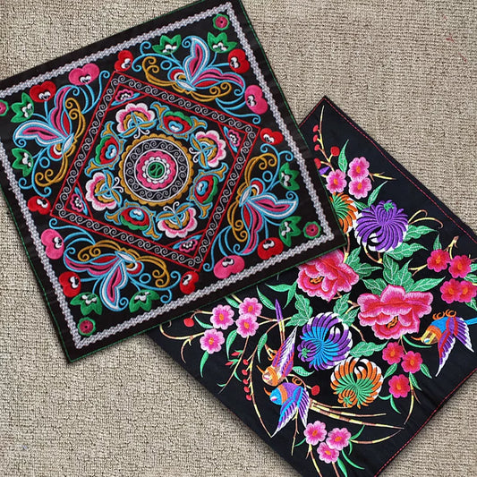 Embroidery Minority Lace Cloth Sticker