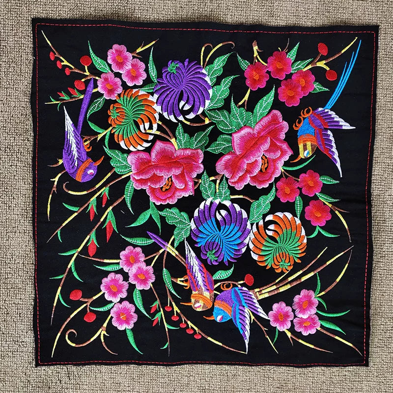 Embroidery Minority Lace Cloth Sticker