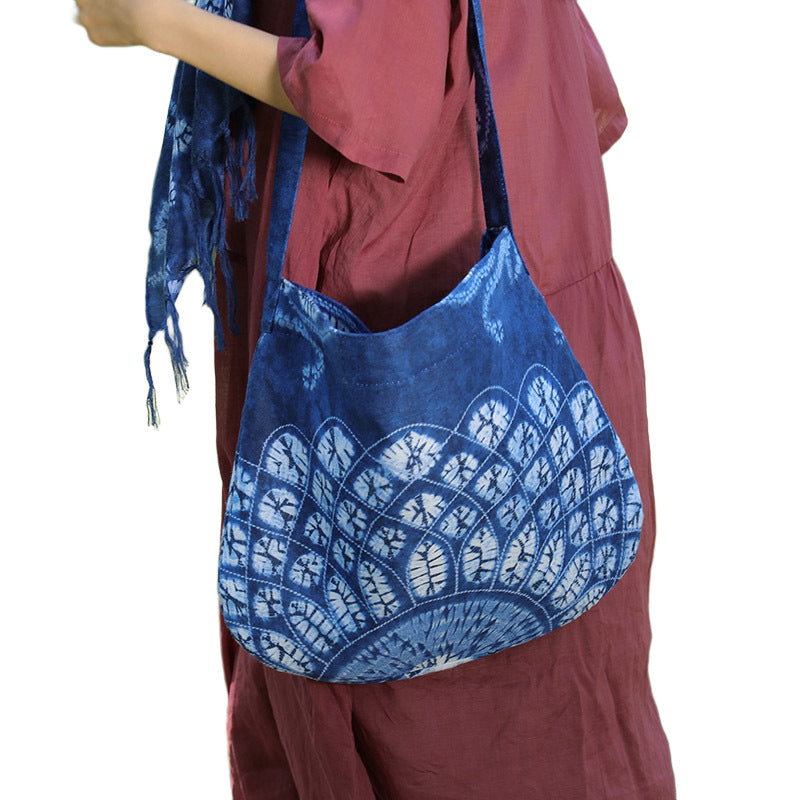 New Summer Tie Dyed Bag, Batik Dyed Ethnic Style Bag