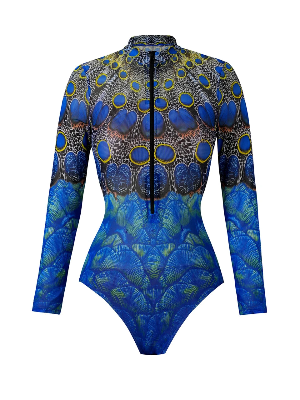 2026 Swimwear Women Long Sleeved Sun Protection One Piece Swimsuit For Female's Sports Bathers Swimming Bodysuit Beach купальник