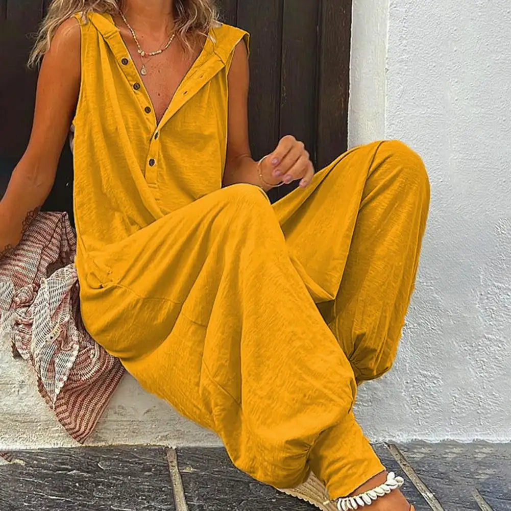 High Quality 2023 Spring Autumn Casual Women's Fashion Cotton Overalls Bohemian Stripe Casual Overalls