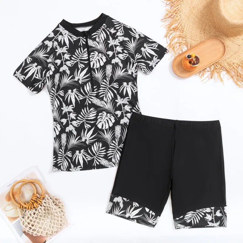 New Print Separate Swimsuits Tankini Set Female Swimwear Sports Beach Wear Two-Piece Bathing Suits Pool Women Swimming Suit 2026