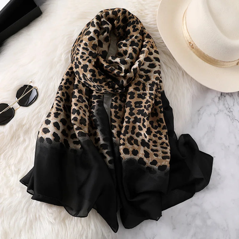 Green Peacock Feather Hijab Summer Beach Pareo Silk Scarf Women Luxury Bandana Soft Long Foulard Femme Designer Bufandas Mujer