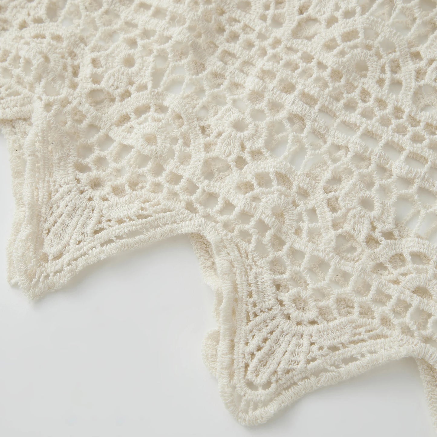 Yiiciovy Summer Lace Flower Beach Skirts Women A-line Maxi Skirt Long Crochet Boho Flowy Skirt for Beach Holiday Outfits