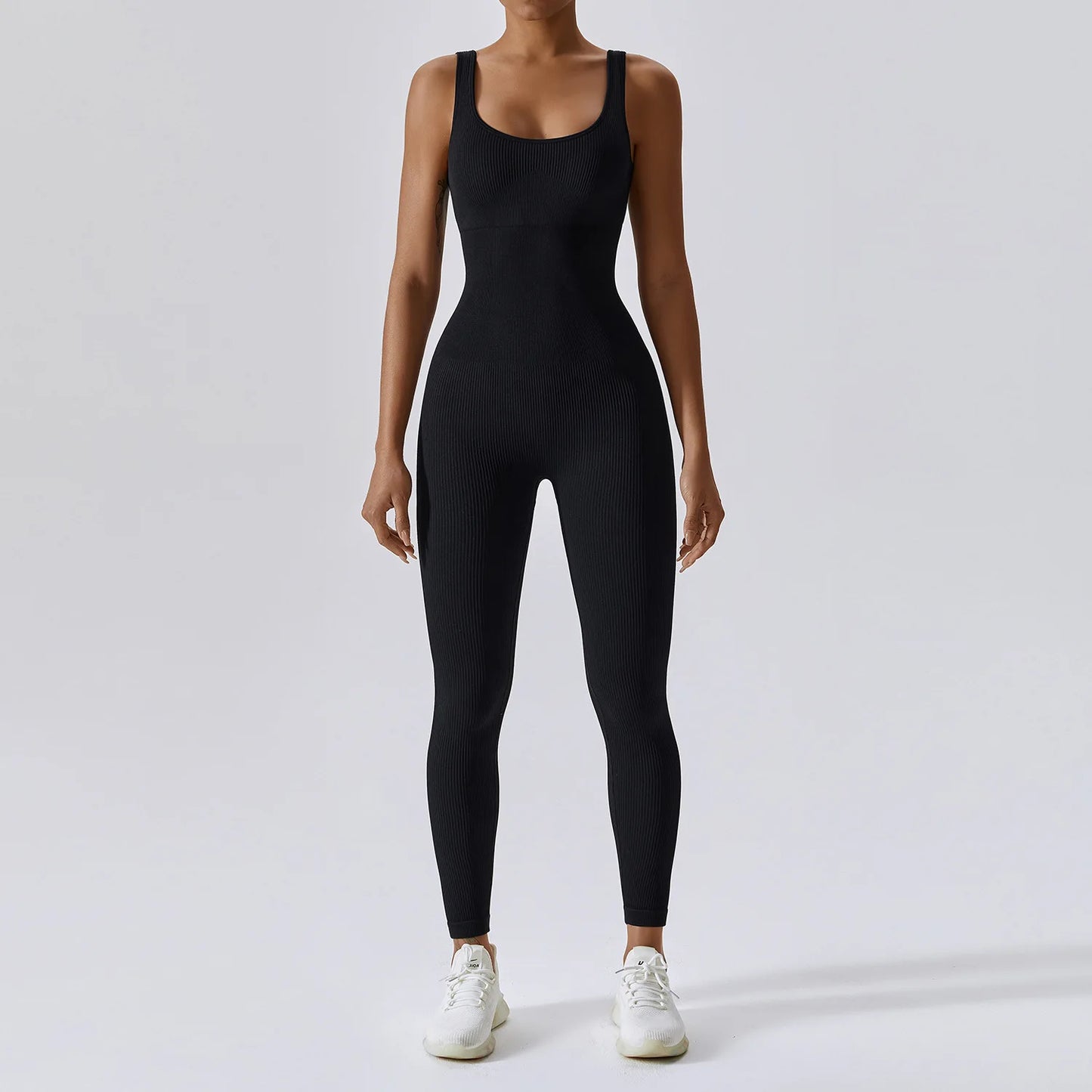 Spring Seamless One-Piece Yoga Suit Dance Belly Tightening Fitness Workout Set Stretch Bodysuit Gym Clothes Push Up Sportswear