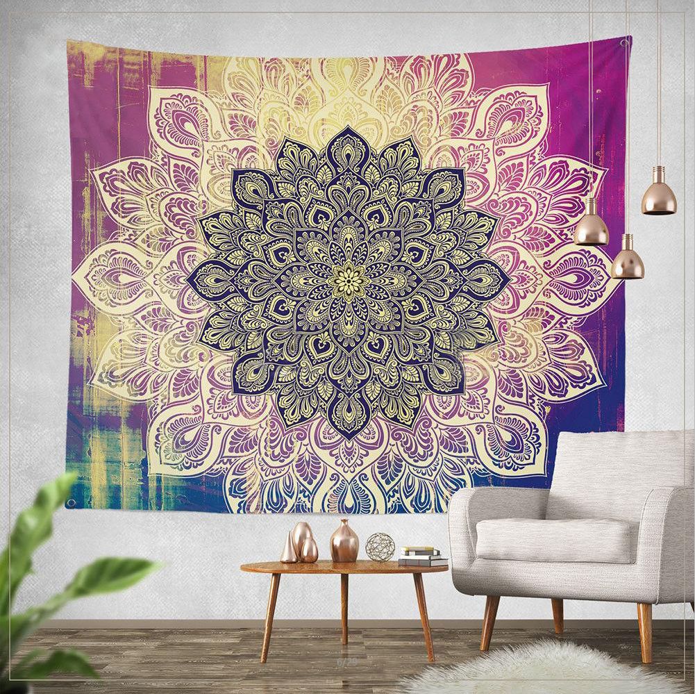 New Ethnic Style Home Tapestry Printing Beach Towel Wall Hanging