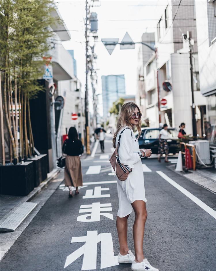 Casual Solid Color Split-Side Mini Dress Cover-ups