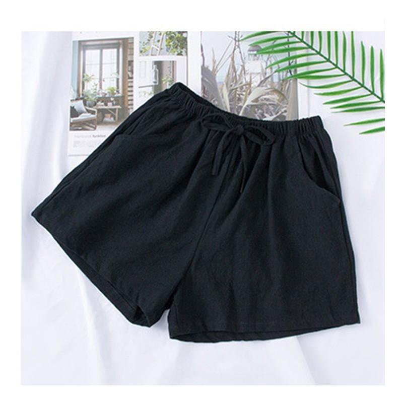 A-shaped Shorts Wear Large Size Shorts Outside Women's Fat Mm High Waist Loose Wide Leg Shorts