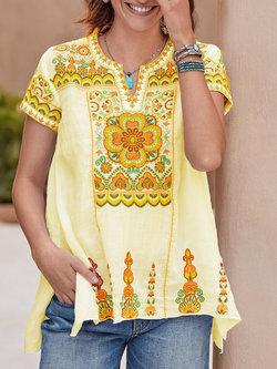 Summer Printed Short Sleeve T-shirt