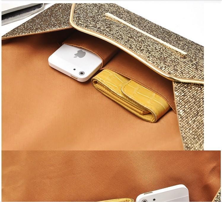 Flash Chip Envelope Clutch Bag Banquet Bag