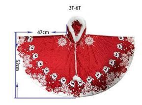 Little Red Riding Christmas Costume Parent-Child Wear Hood Shawl