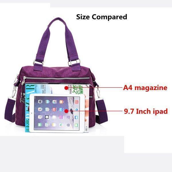 Women Waterproof Nylon Hot Sale Crossbody Bag Handbag Bag Dual-use Tote Bag